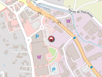 Carte de Mcdonald's à Grasse