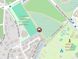 Carte de Complexe Sportif Et Polyvalent à Clapiers