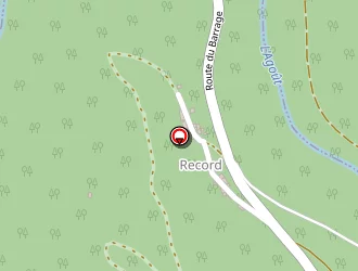 Carte de Moulin De Record à Bez (le)