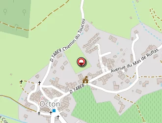 Carte de Fed Dep Pêche Pisciculture à Octon