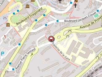 Carte de Secours Populaire Francais à Grasse