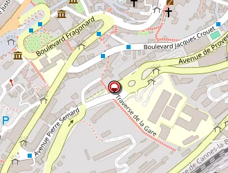 Carte de Casdam Distribution à Grasse