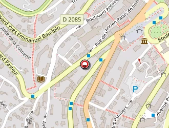 Carte de Les Jardins D'antoine à Grasse