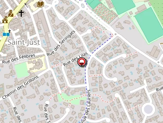 Carte de Winterstein Roland à Saint-just