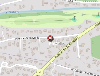 Carte de Mdr Atlantic Location à Capbreton