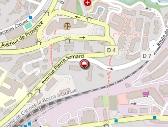 Carte de Slodadis à Grasse