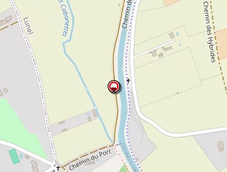 Carte de Centre Canin Du Canal De Lunel à Saint-just