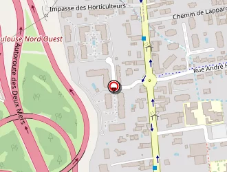 Carte de Euro Coop Express à Toulouse