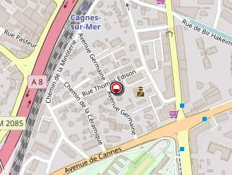 Carte de Le Canter à Cagnes-sur-mer