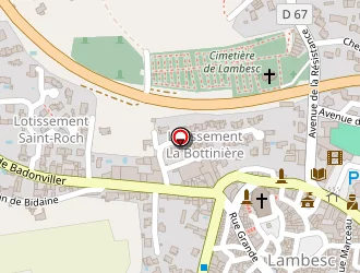 Carte de L'atelier à Lambesc