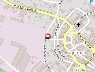 Carte de Secours Catholique à Hagetmau