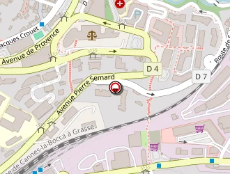 Carte de Institut Supérieur Technique Privé Fénelon à Grasse