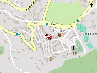 Carte de Salle Polyvalente à Cabris