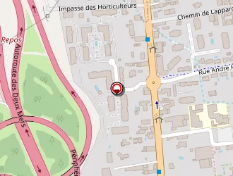 Carte de Euromaster à Toulouse