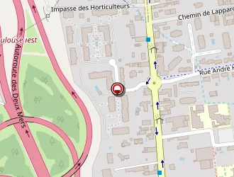 Carte de Locoutils à Toulouse