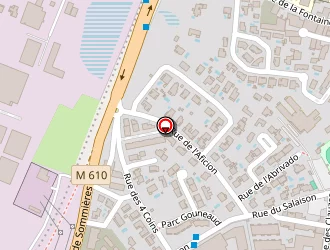 Carte de Bonnissent Claude à Vendargues