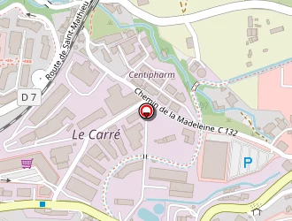 Carte de Decathlon Grasse à Grasse