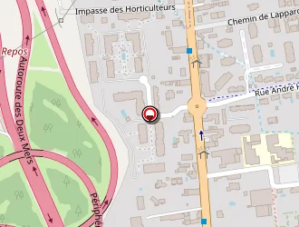 Carte de Palas Bahe Fernando à Toulouse