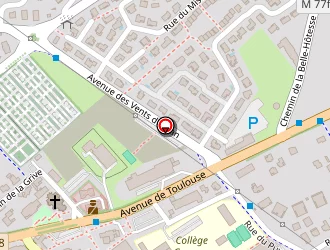 Carte de Centre De Loisir à Union (l')