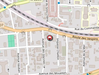 Carte de Le Reverbère à Saint-laurent-du-var