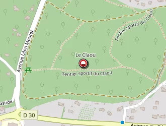 Carte de Groupe Scolaire Le Plantier à Régusse