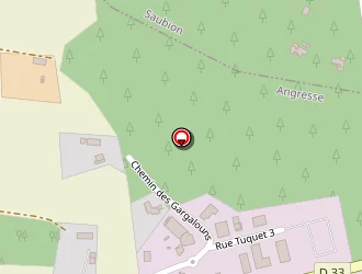 Carte de S.p.o à Bénesse-maremne