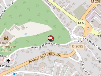 Carte de Ad Lib Production à Villeneuve-loubet