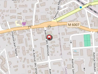 Carte de Pierre Et Vacances Maeva Tourisme Exploitation à Saint-laurent-du-var