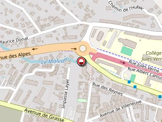 Carte de High Com à Cagnes-sur-mer