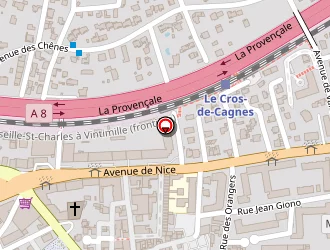 Carte de Speedy à Cagnes-sur-mer