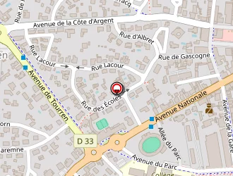 Carte de Ecole Publique à Saint-vincent-de-tyrosse