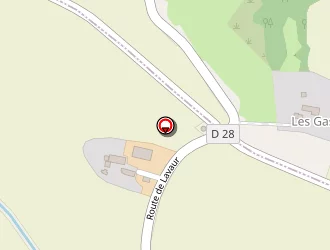 Carte de Vincens André à Belcastel