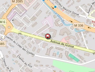 Carte de Laty Gerard à Cagnes-sur-mer