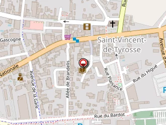 Carte de Maisons Conforeco à Saint-vincent-de-tyrosse