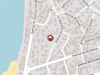 Carte de Robert Olivier à Hossegor