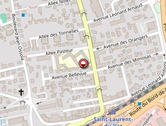 Carte de B Et G Ingénierie à Saint-laurent-du-var