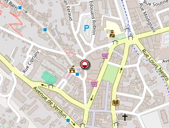 Carte de Petit Casino à Cagnes-sur-mer