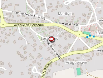 Carte de Lalanne Philippe à Hossegor