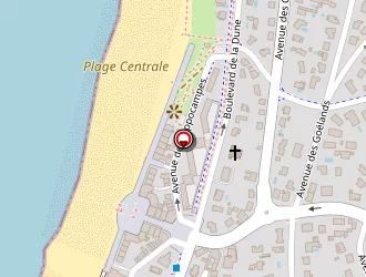 Carte de Yosurf-school à Hossegor