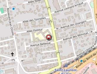 Carte de Le Palais Du Sucre à Saint-laurent-du-var