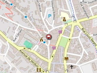 Carte de Mini-marché à Cagnes-sur-mer