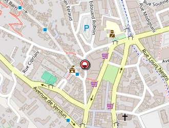 Carte de Roc'eclerc à Cagnes-sur-mer