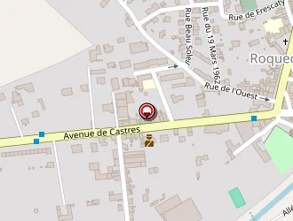 Carte de Rochersport à Roquecourbe