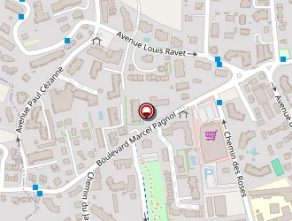 Carte de Microsite Des Jaquons à Saint-laurent-du-var