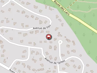 Carte de Environet à Hossegor