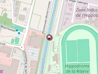 Carte de Hippodrome à Auch