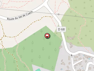 Carte de La Chamade à Aurons