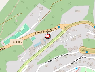 Carte de Belvedere Andrée à Grasse