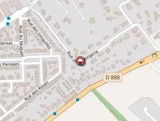 Carte de Ecole Elémentaire Du Centre à Saint-jean