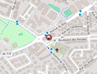 Carte de Maumont Robert à Saint-jean